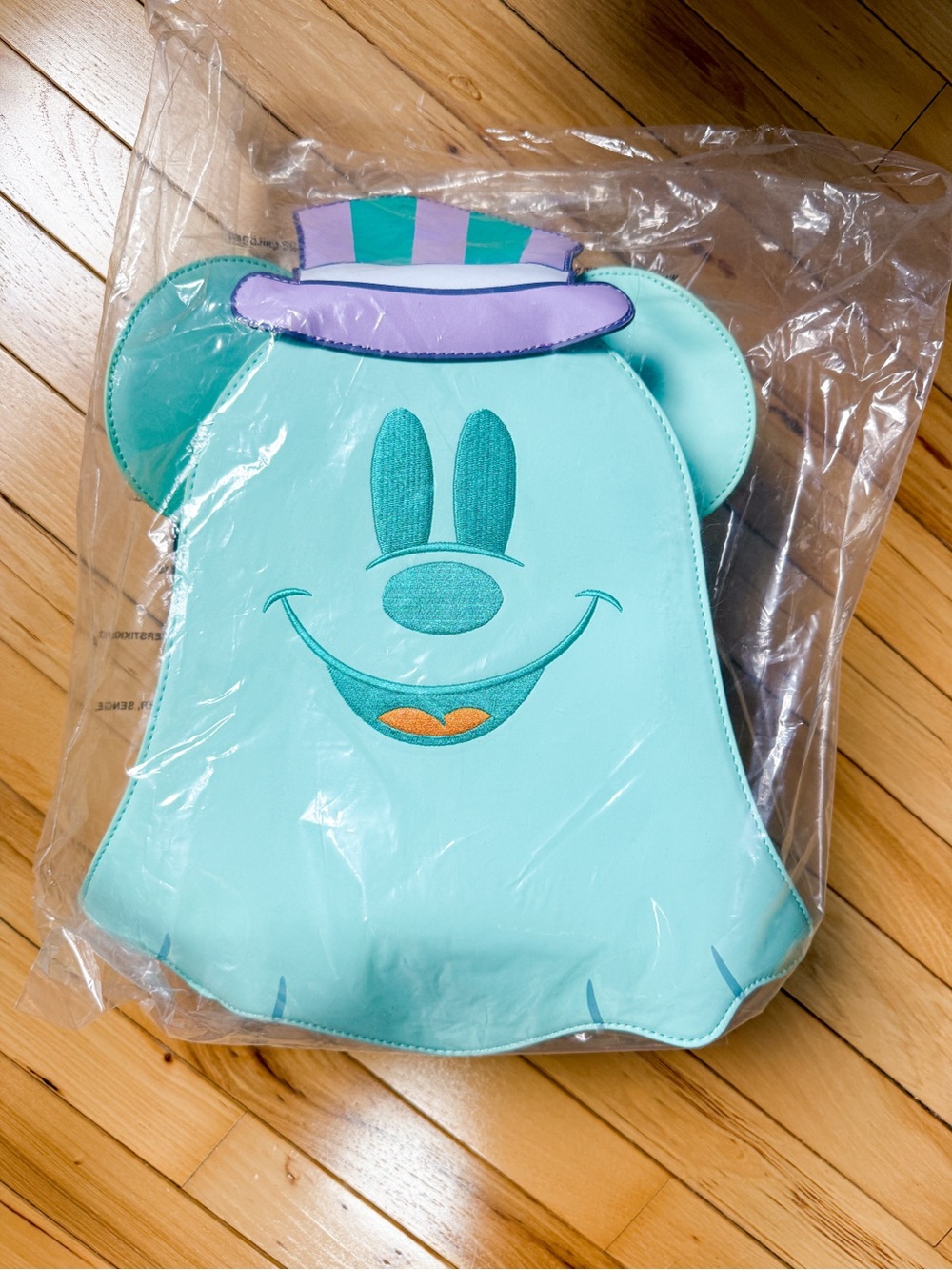 Loungefly Disney Pastel Ghost Mickey Mouse Glow Mini Backpack